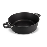 BRATENTOPF INDUKTION ⌀32cm - Schwarz, Kunststoff/Metall (32cm) - Gastrolux