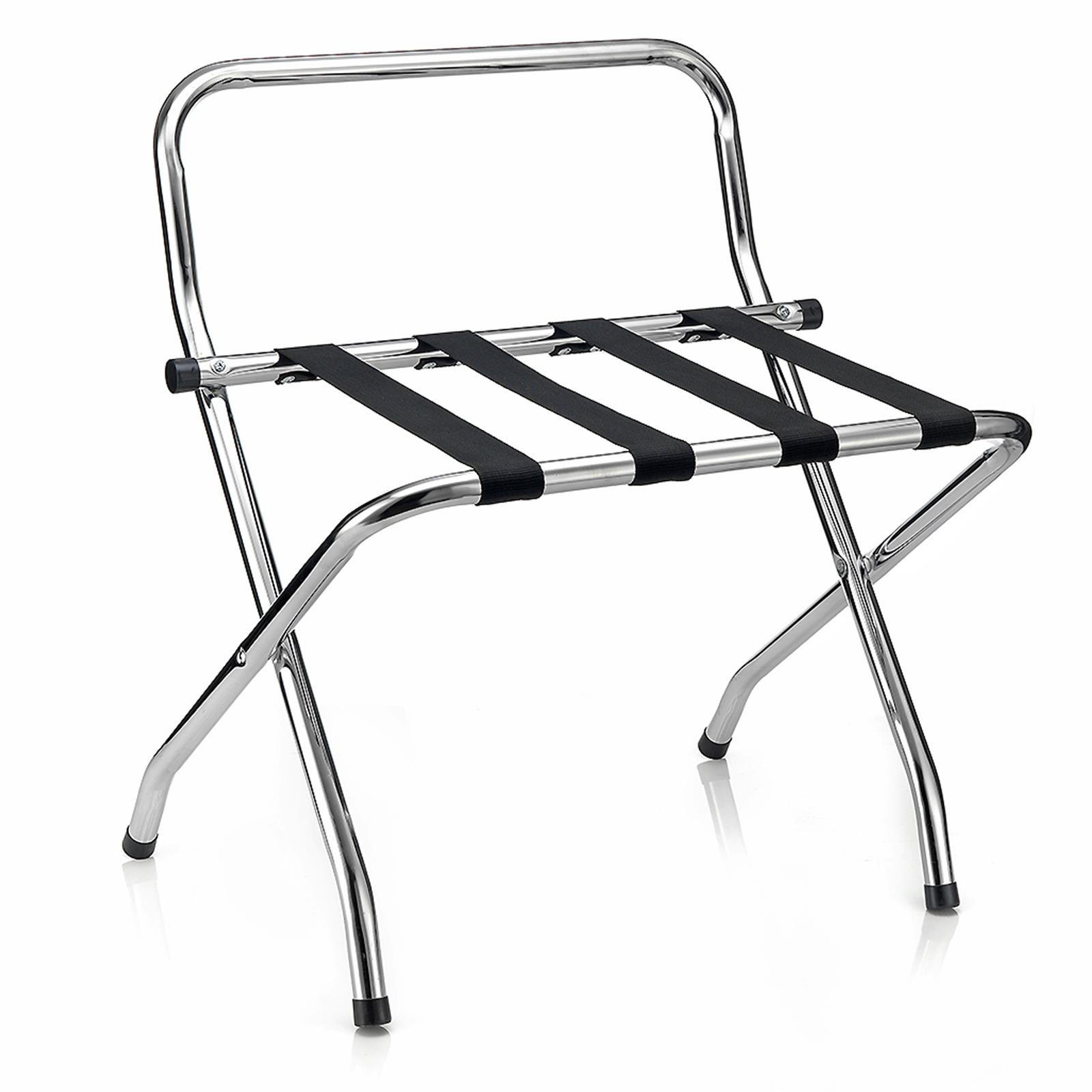 KOFFERSTÄNDER SUITE - Chromfarben, Metall (62/70/49cm) - CARO-Möbel