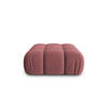 POUF Bellis aus Samt rosa - Pink, Textil (94/39/94cm) - Micadoni