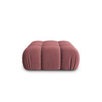 POUF Bellis aus Samt rosa - Pink, Textil (94/39/94cm) - Micadoni