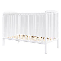 BABYBETT Nina, Mitwachsendes, Weiß - Weiß, Holz (60/120cm) - Premiers Moments