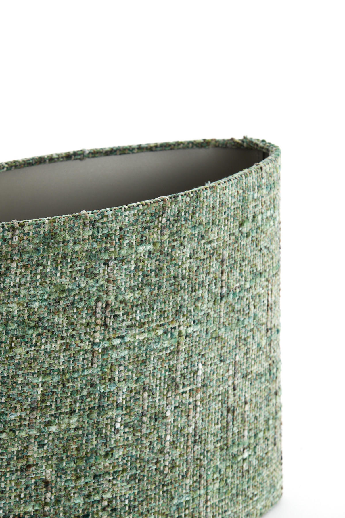 LAMPENSCHIRM Osire Grün 38/17.5/28 cm - Grün, Textil (38/17.5/28cm) - Light & Living
