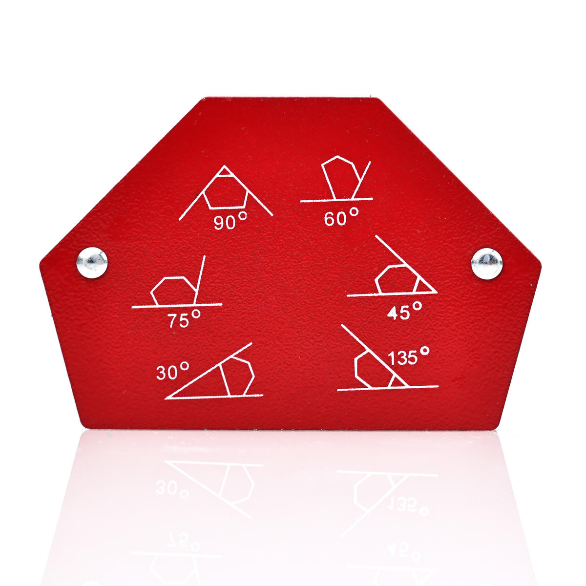 SCHWEISSWINKEL Universal 6-tlg. Set - magnetisch, Edelstahl, 1,48 kg - Multicolor, Kunststoff/Metall (10/10/10cm)