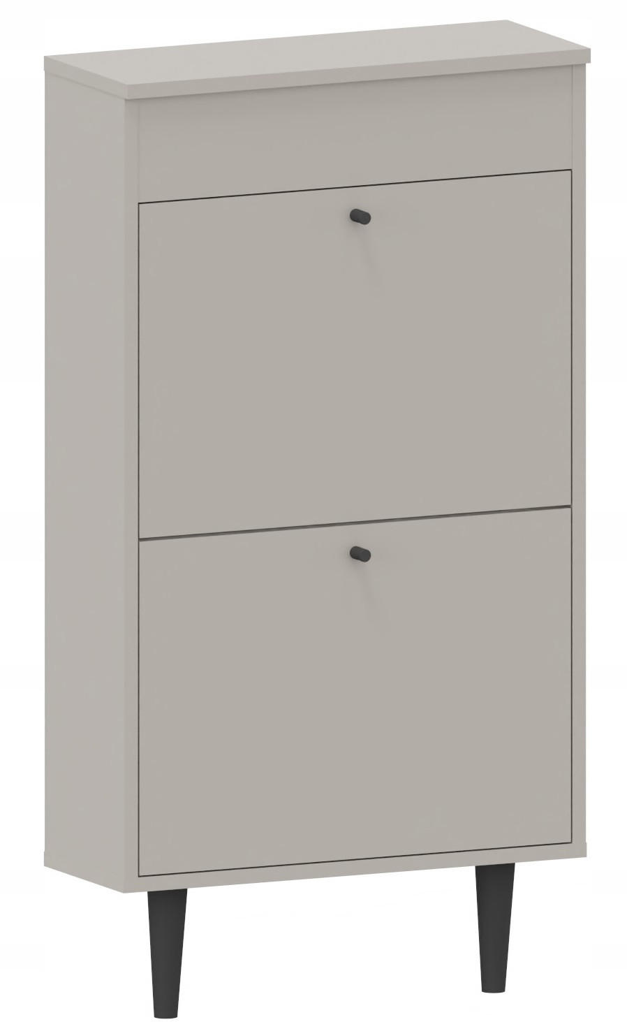 SCHUHSCHRANK Dotti 521 Kaschmir 55/21/104 cm Wandmontage - Kaschmir, Holzwerkstoff (55/104/21cm) - Matkam Möbel