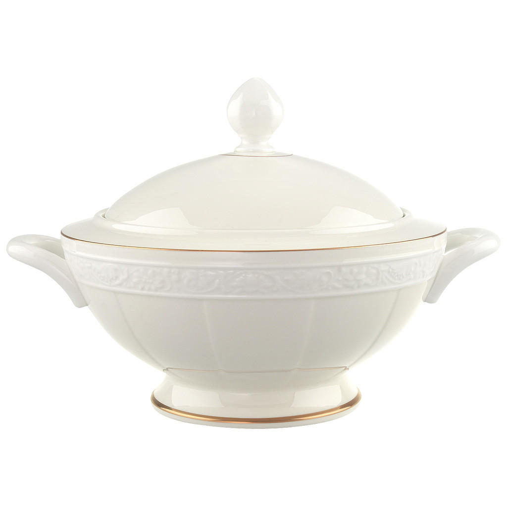 TERRINE Ivoire beige 2,75 Liter - Beige, Keramik (1cm) - Villeroy & Boch