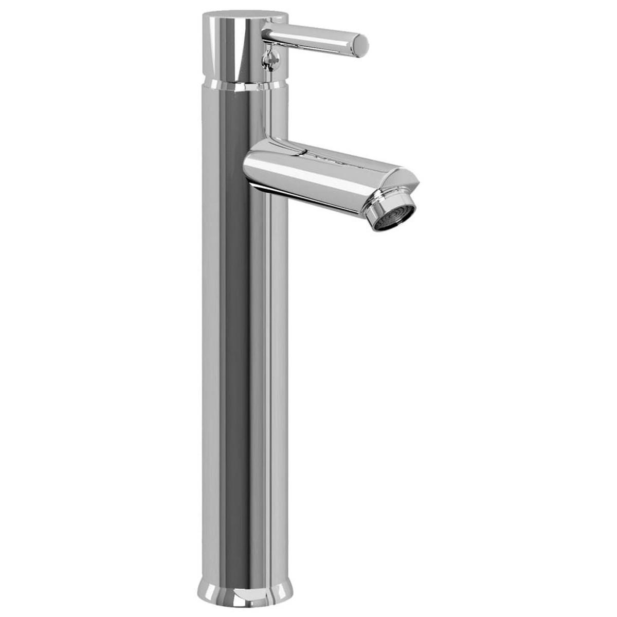 WASCHBECKEN mit Waschtischarmatur Lavigne 42/42/13 cm - Transparent, Keramik (42/13/42cm) - Nettlife