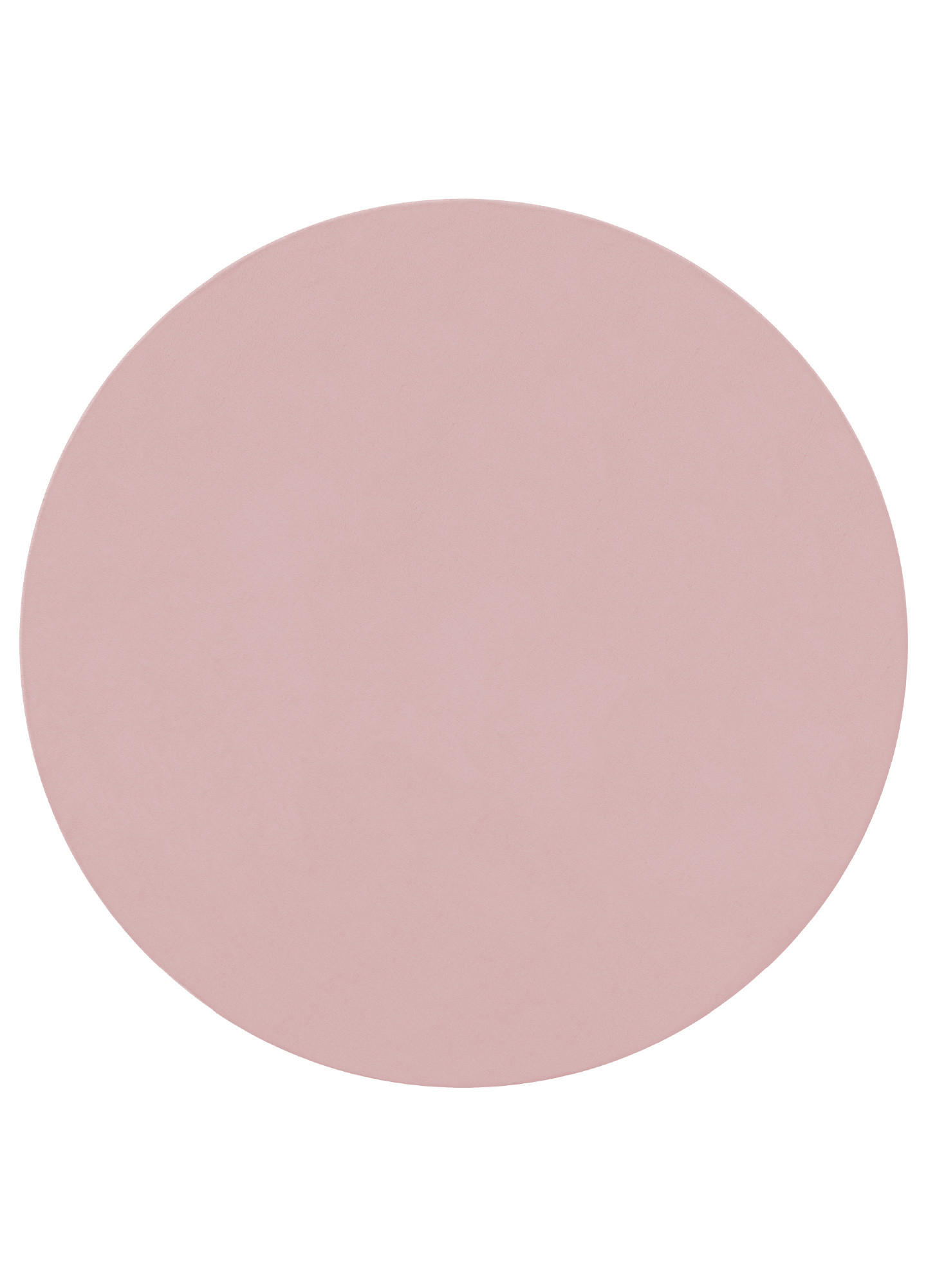 Tapiso Kurzflorteppich Rosa 160x160 cm