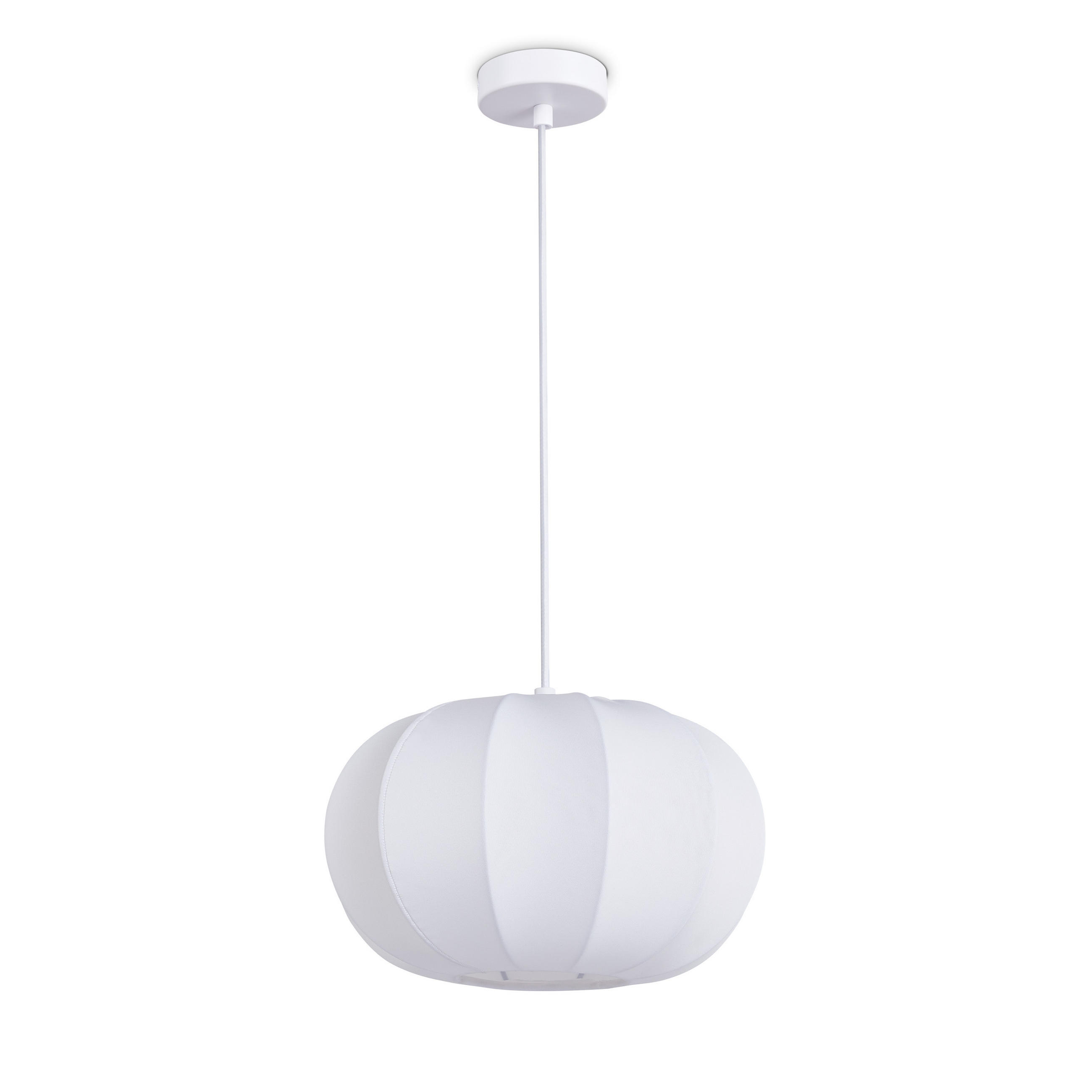 PENDELLEUCHTE Hugo Pd1 Aimi - Weiß, Metall (30/30/20.4cm) - Paco Home