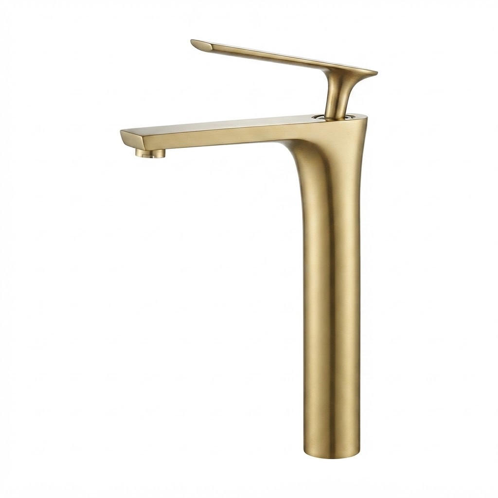 BADEZIMMERARMATUR, 305 x 215 mm, gold - Goldfarben, Metall (41/10/31cm) - Vallsero