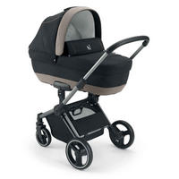 KOMBI-KINDERWAGEN 3-in-1 Slick inkl. Babyschale, Fussack & Wickeltasche - Schwarz, Kunststoff (60/100/123cm) - Cam il Mondo del Bambino S.p.A.