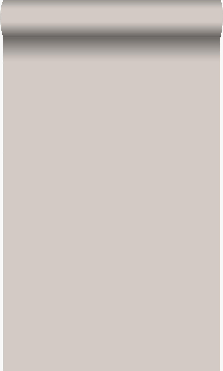 TAPETE Uni 53 cm x 10.05 m - Grau, Papier (53/1000cm) - Origin Wallcoverings