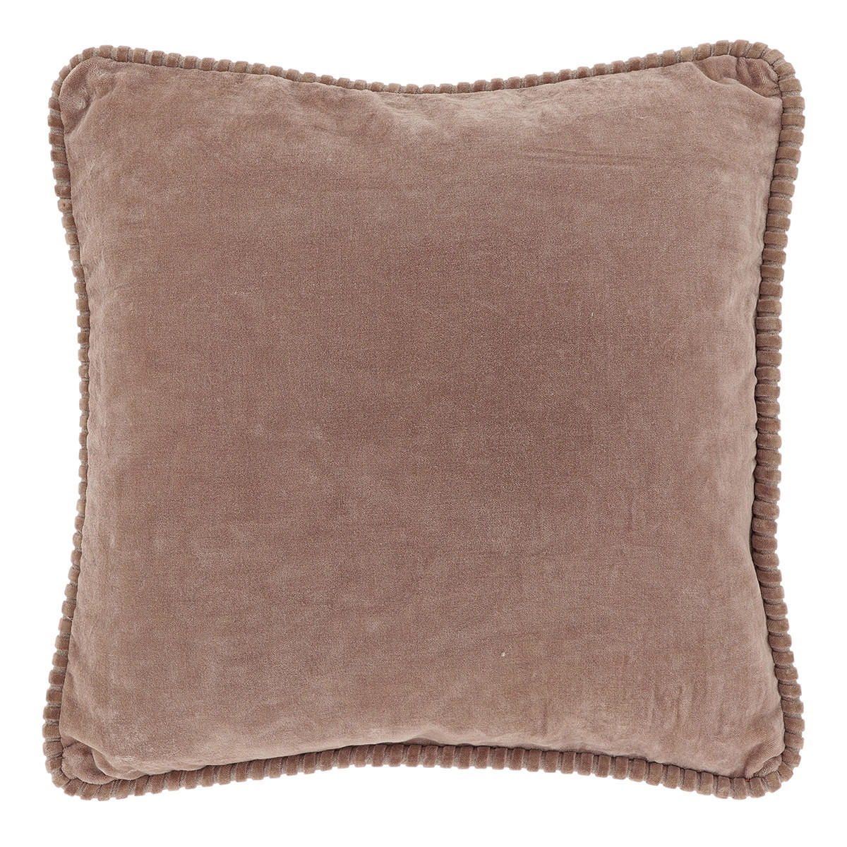 DEKOKISSEN Carmel Rosa 45/45/8 cm - Pink, Textil (45/45cm) - Unique Living