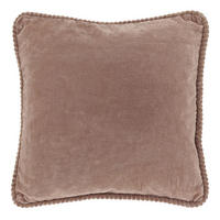 DEKOKISSEN Carmel Rosa 45/45/8 cm - Pink, Textil (45/45cm) - Unique Living