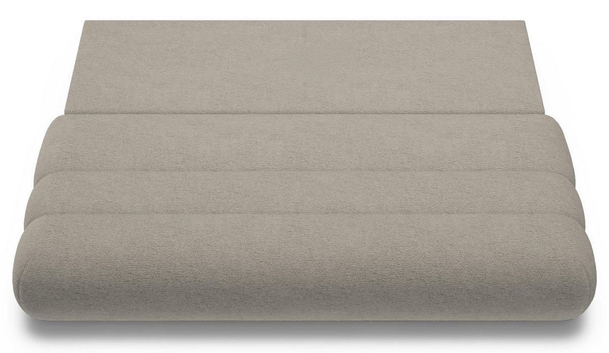 POHOVKA Arione, 214 cm - černá/šedohnědá, dřevo/plast (214/74/104cm) - Selsey