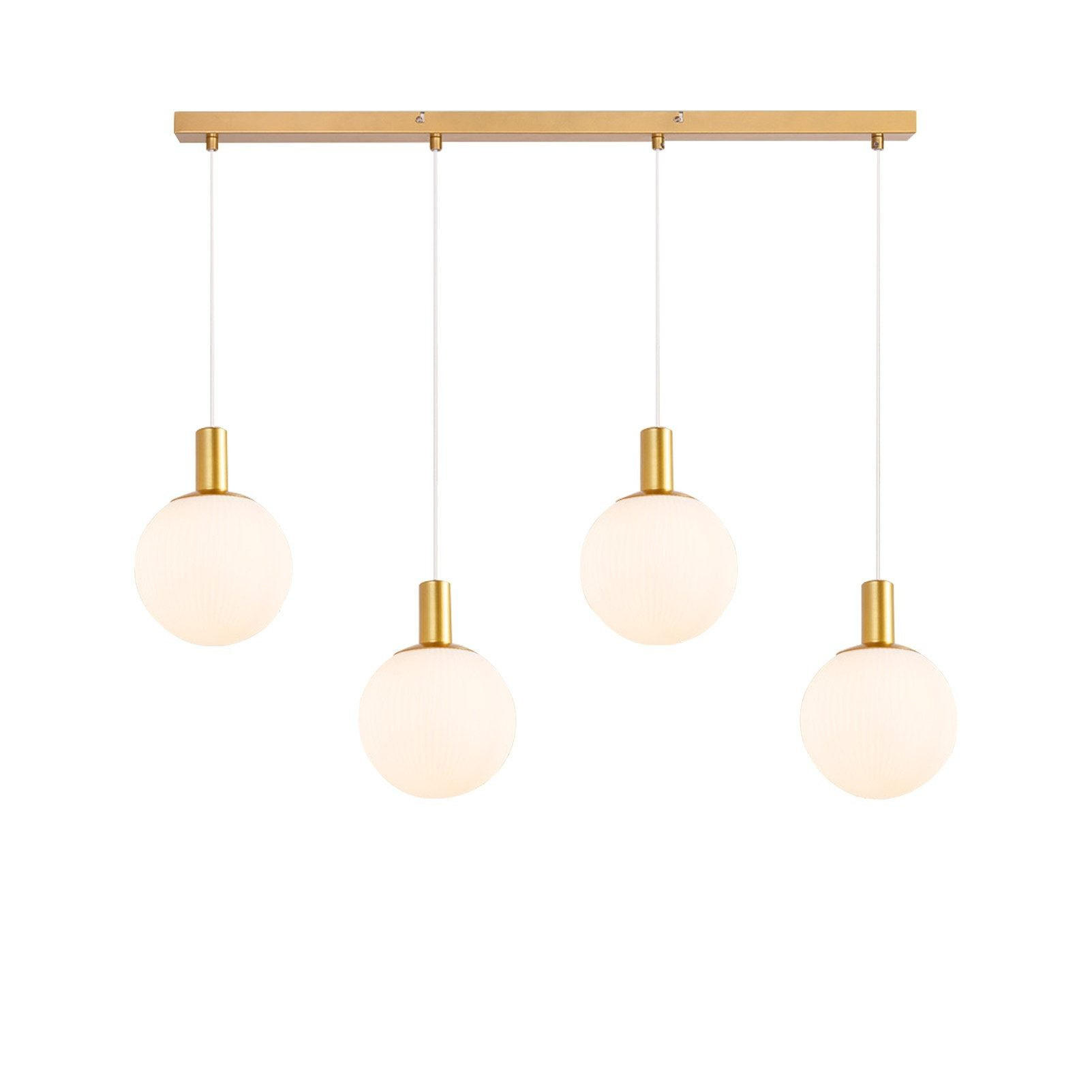PENDELLEUCHTE Renwick 97/20/182cm - Weiß, Metall (97/20/182cm) - Nettlife