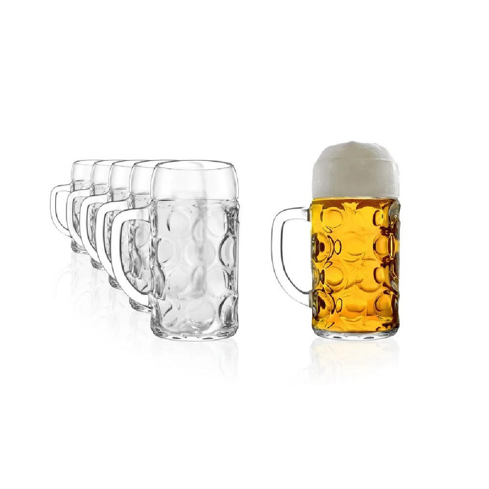 BIERKRUG Isar 0,25 l 6er Set - Transparent, Glas (0.25L) - Stölzle