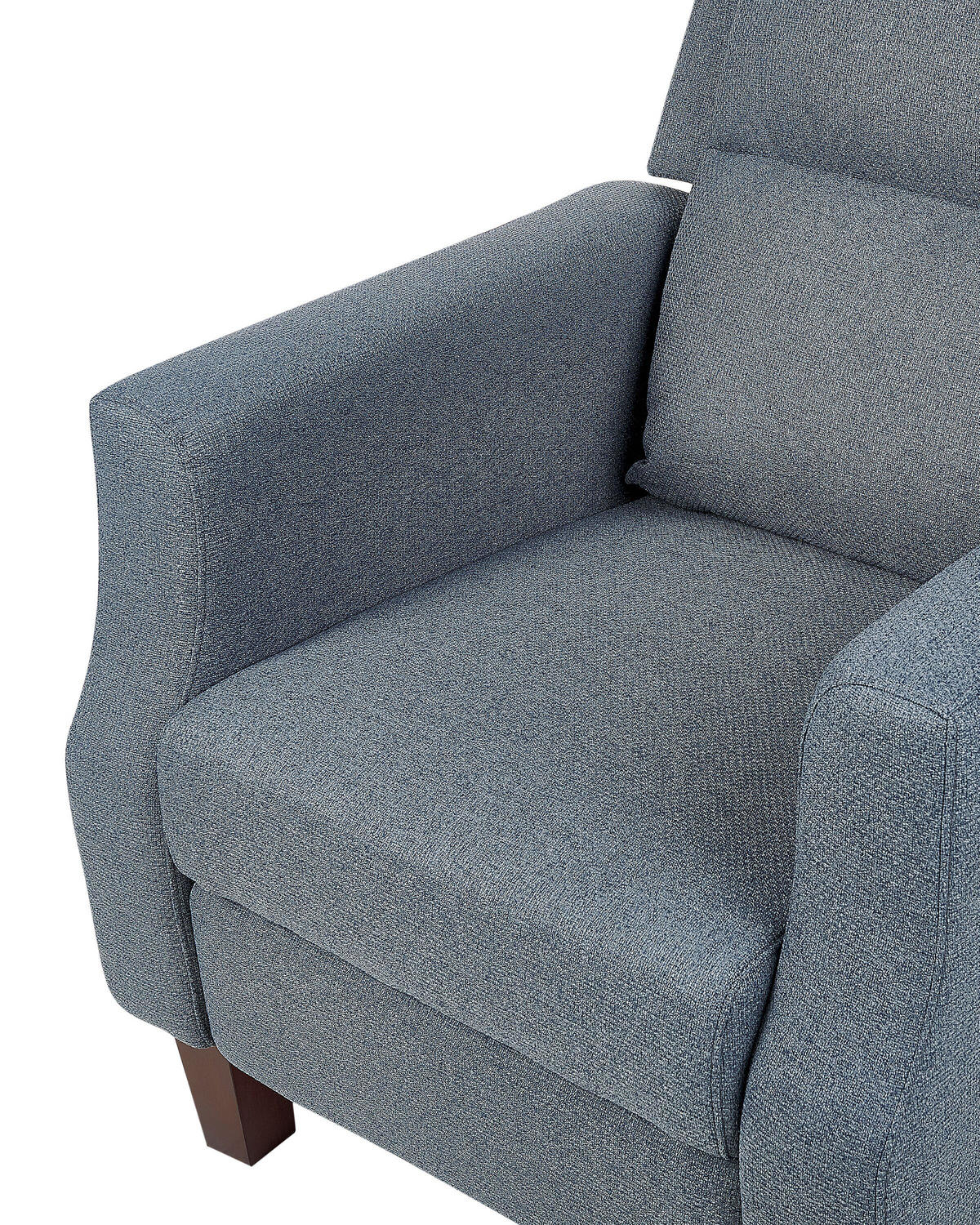 SESSEL dunkelblau verstellbar Egersund - Dunkelblau, Textil (75/97/92cm) - Beliani