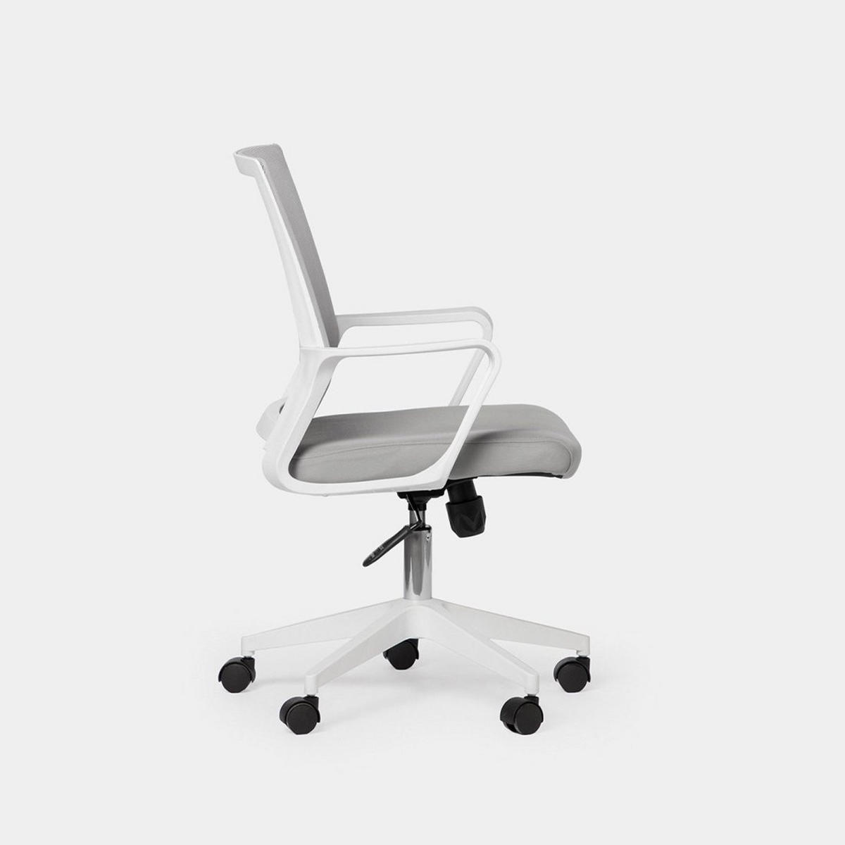 SCHREIBTISCHSTUHL Sayla 60 cm x 95-105 cm - Grau, Kunststoff (60/95/60cm) - Klast Home