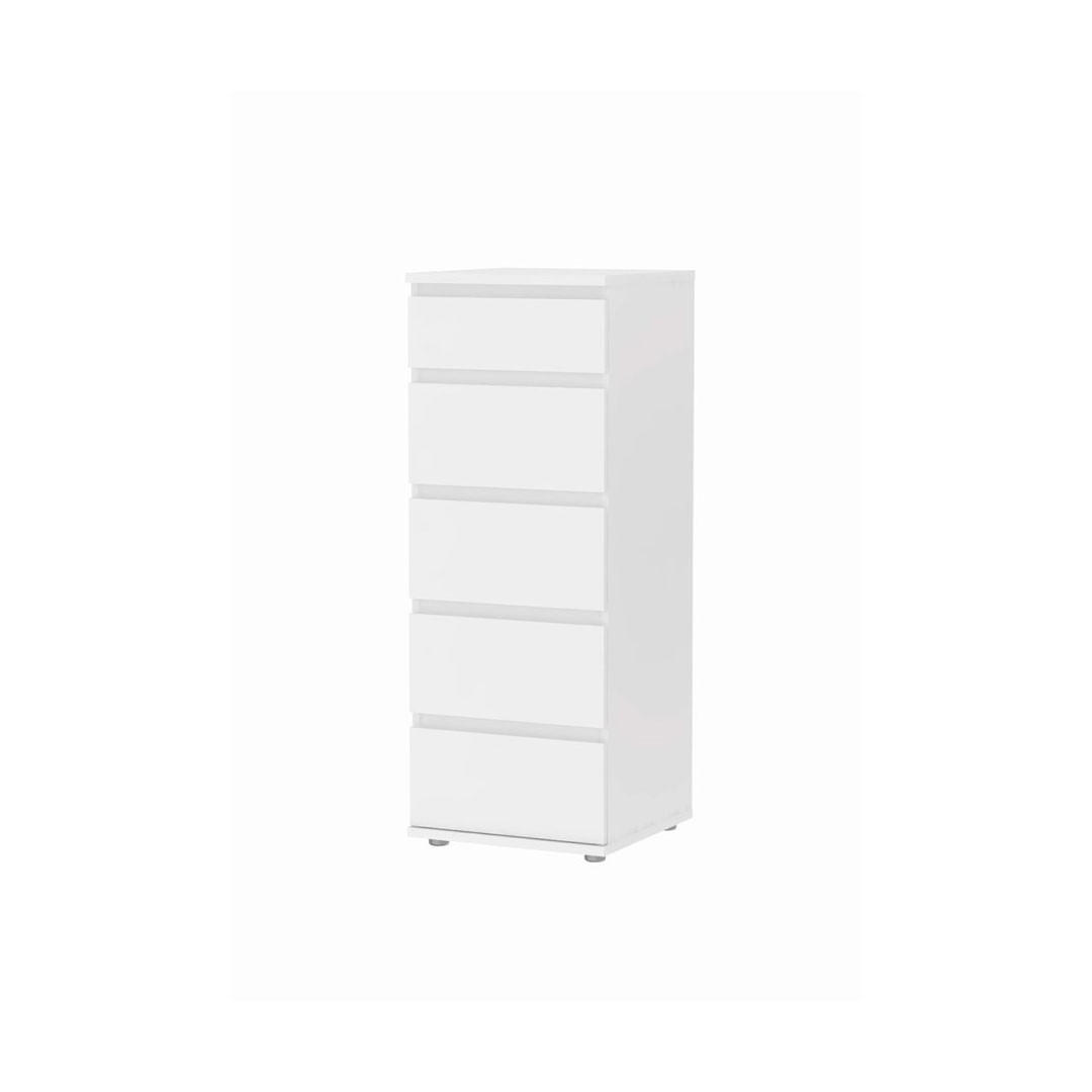KOMMODE Weiß - Weiß, Holzwerkstoff (40/107/40cm) - ebuy24
