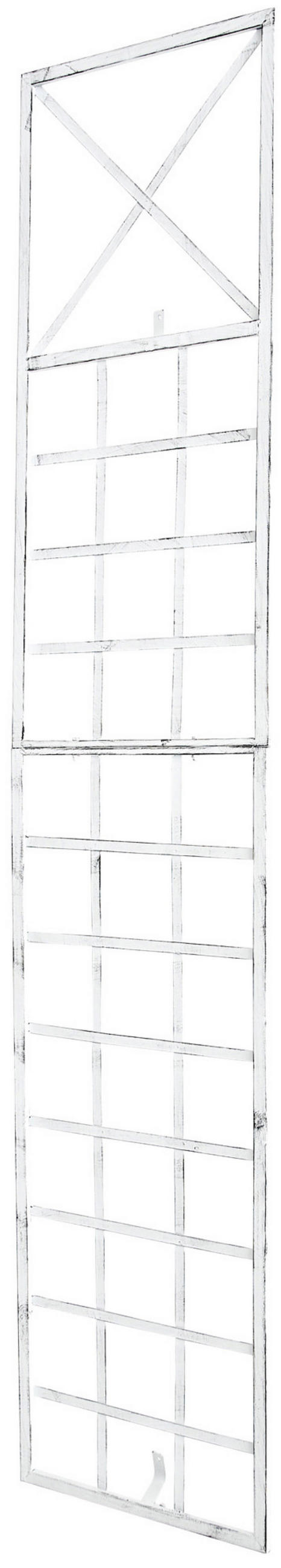 TPFGarden Rankgitter Weiß 40x198x2 cm