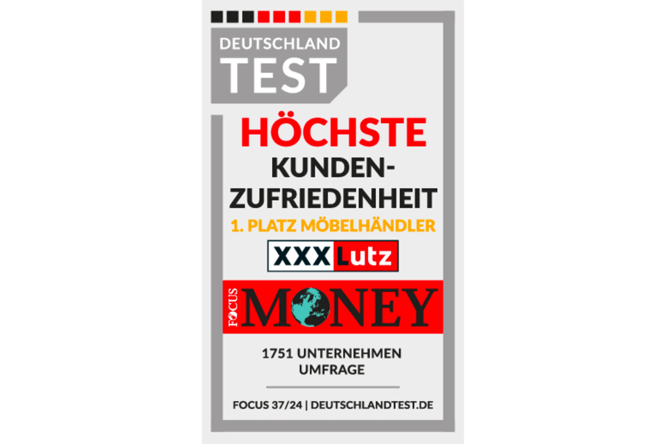 Siegel - Höchste Kundenzufriedenheit