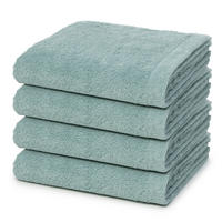 HANDTUCH Lifestyle 4er-Set - Grün, Textil (50/100cm) - Cawoe