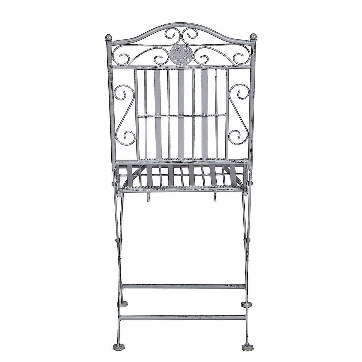 GARTENMÖBEL-SET (3-teilig) Terrace Hill - Grau, Metall - BUTLERS