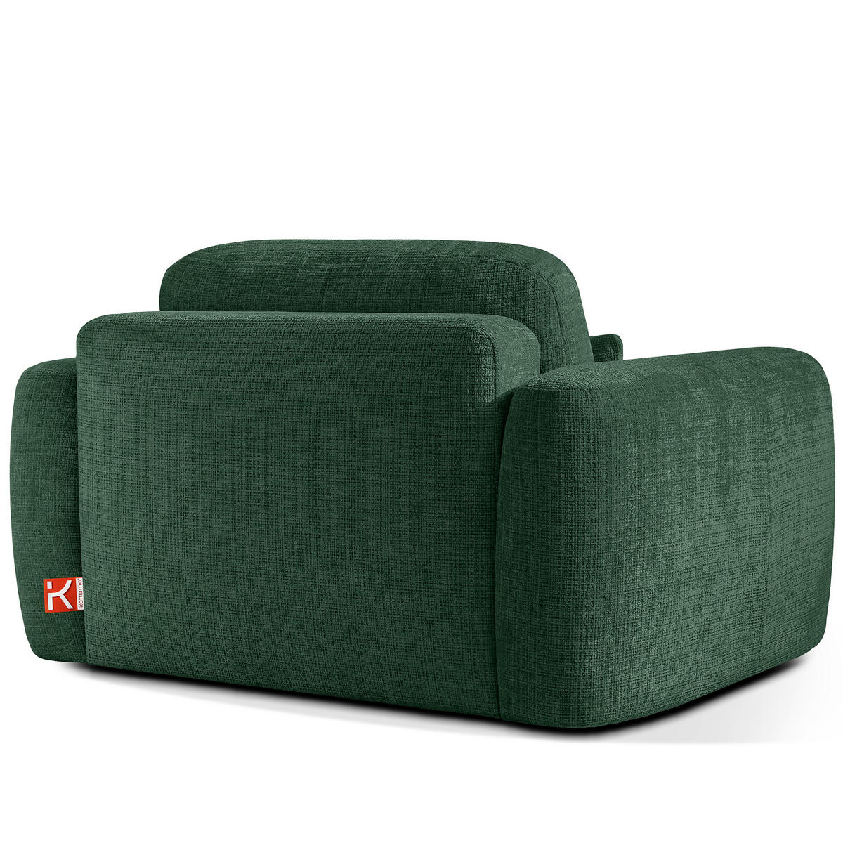 SESSEL ELOSA - Grün, Holz/Textil (145/85/115cm) - KONSIMO®