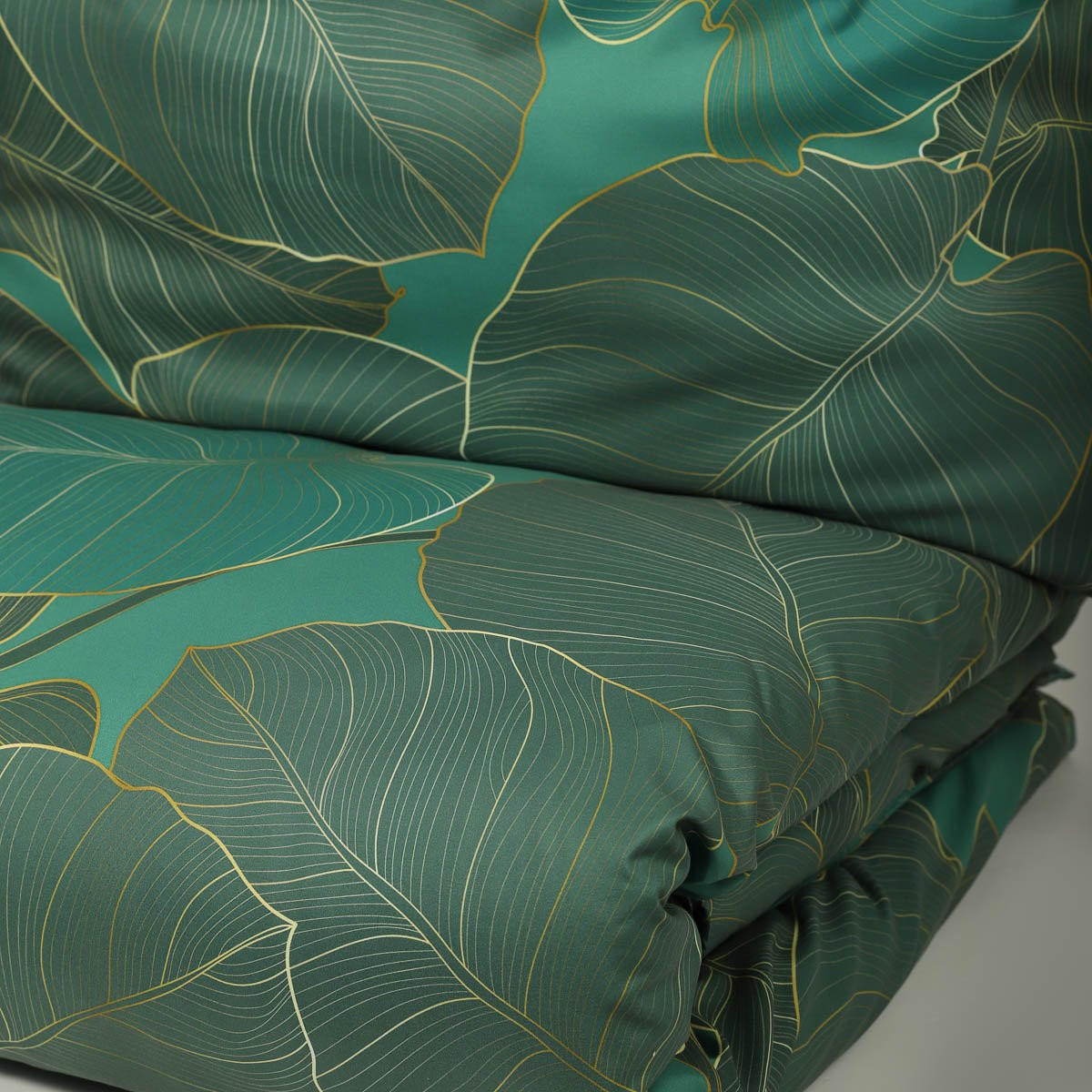 BETTWÄSCHE Gallo Mikrofaser grün 160/200 cm - Grün, Textil (160/200cm) - Homla