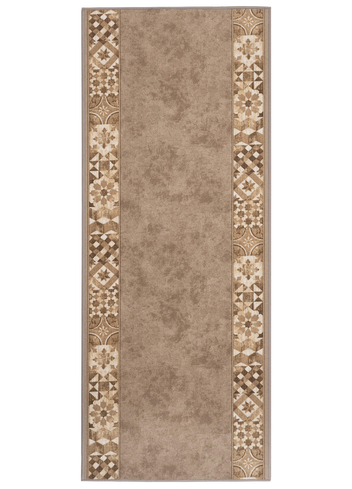 TEPPICHLÄUFER Anti-Rutsch Beige rutschfest Gummiunterlage 100/600 cm - Beige, Textil (100/600cm) - Tapiso