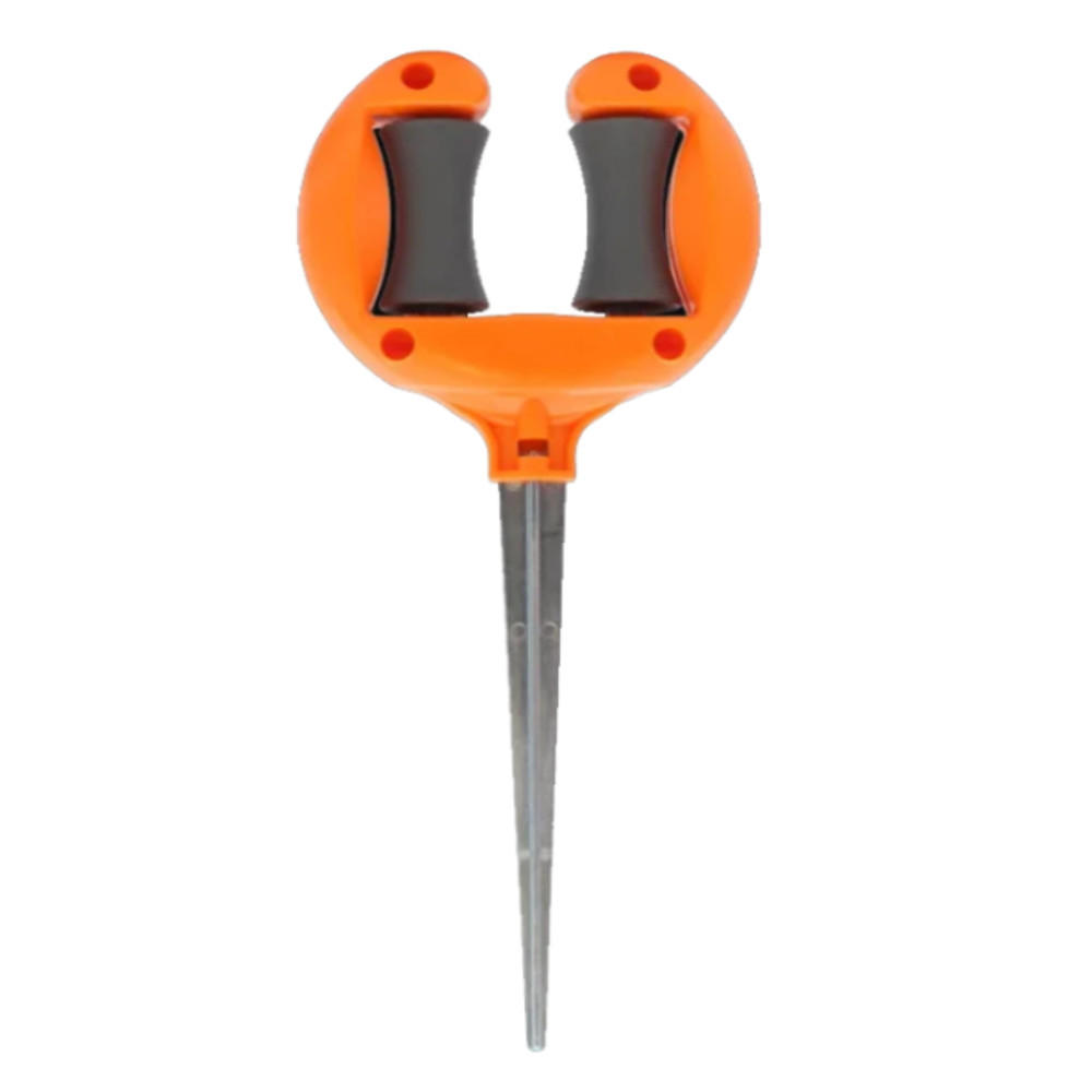 ROHRHALTERUNG, Orange, 27 × 12 cm - Orange, Kunststoff (12/3/27cm) - Weltevree