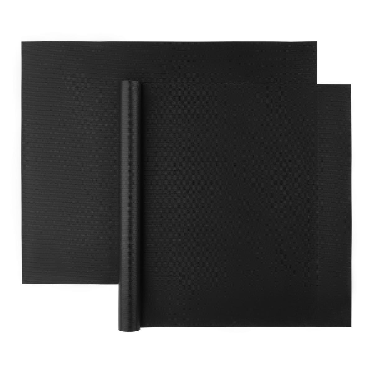 DAUERBACKFOLIE Kiki Schwarz, 2 er-Set - Schwarz, Glas (40/0.01cm) - Mömax