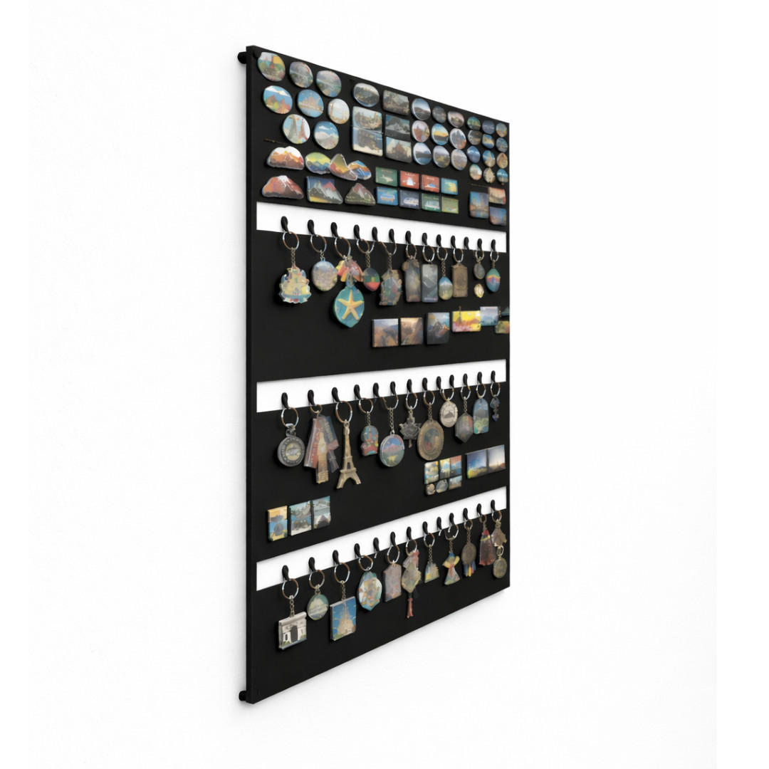 Anwicar Magnettafel Schwarz 49x74x0.7 cm