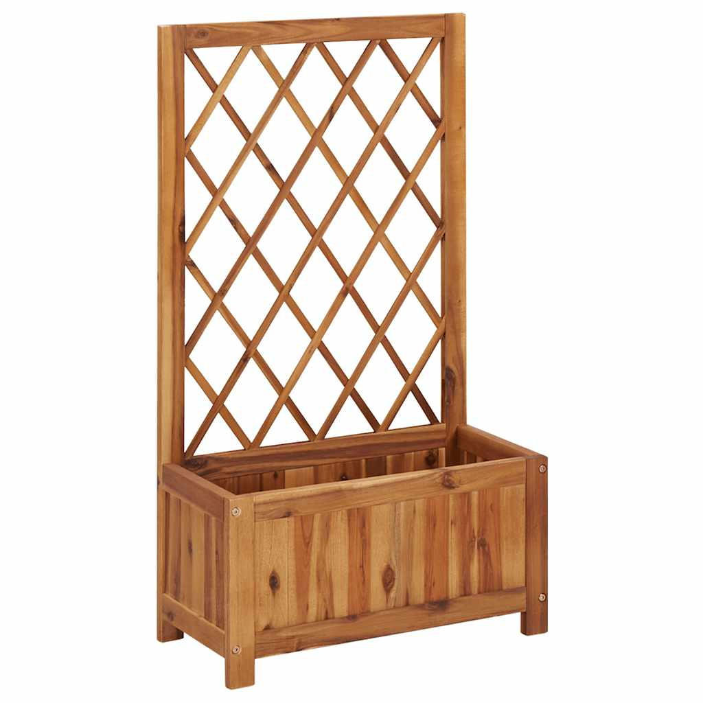 Deluke Pflanzkasten Braun 55x100x28 cm