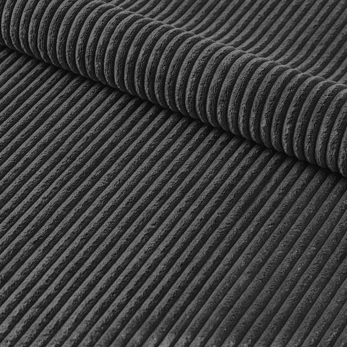 SITZBANK PAUL 140/63/90 cm Anthrazit - Anthrazit, Holz/Textil (140/90/63cm) - DUBI Möbel