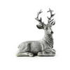 WEIHNACHTSFIGUR Santa Lila Silber 20/8/19 cm Kunstoff - Silberfarben, Kunststoff (8/19/20cm) - Mondex