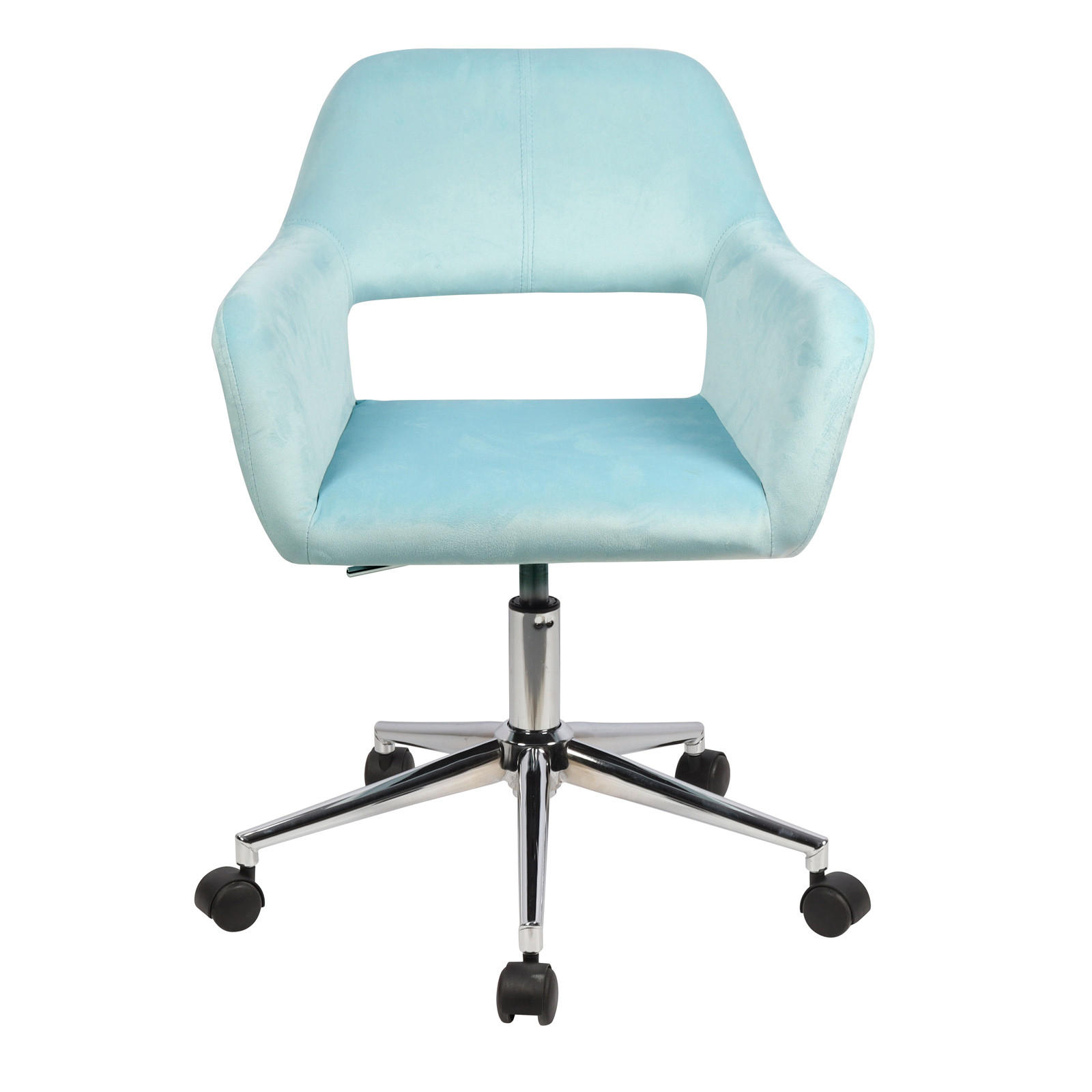 SCHREIBTISCHSTUHL JILL Hellblau - Hellblau, Textil (56/85/42cm) - SVITA