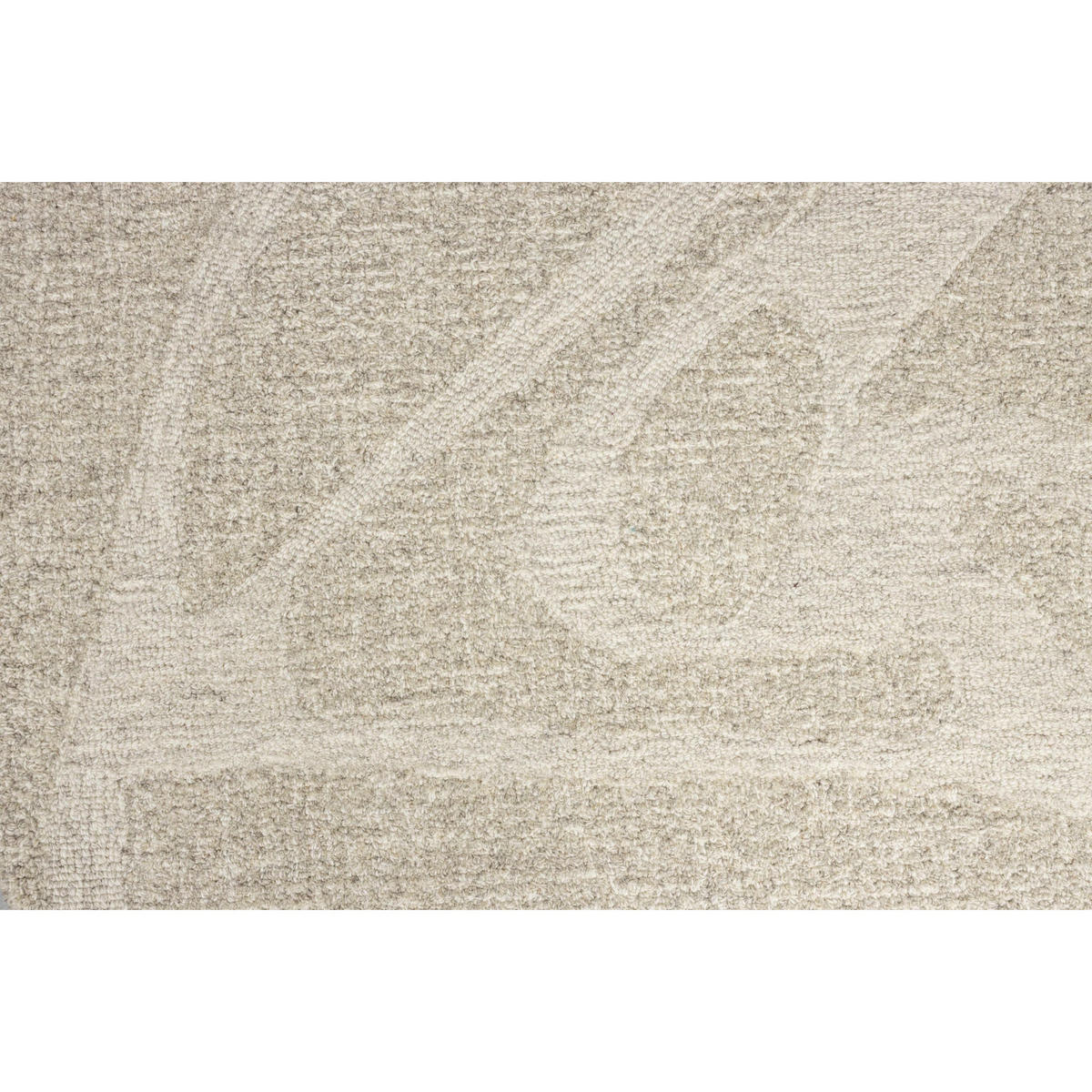 TEPPICH Forms 160x230 cm Beige - Weiß, Textil (230/160cm) - Zuiver