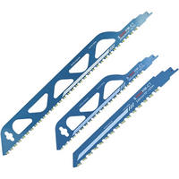 SÄGEBLÄTTER – geeignet für Porenbeton, Ziegel, Zementplatten und Beton – 3-teiliges Set - Blau, Metall (50.5/5.2/1cm) - DCA
