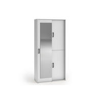 GARDEROBENSCHRANK BENVENO 100/21040 Modern Garderobenschrank Weiß - Weiß, Holzwerkstoff (100/210/40cm) - MASSENO