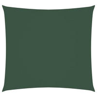 SONNENSEGEL Oxford-Gewebe Quadratisch 6/6 M Dunkelgrün - Grün, Textil (600/600cm) - vidaXL