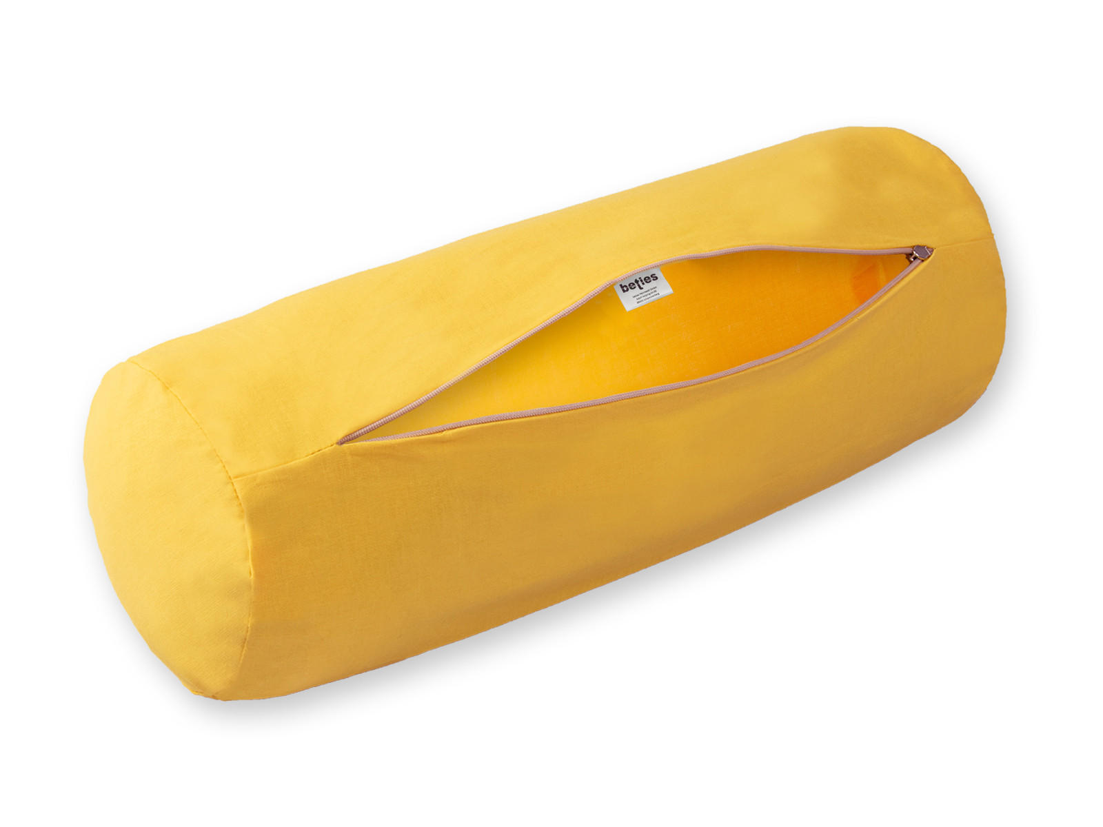 XL-ROLLENBEZUG Basic 100% Baumwolle gelb 70/25 cm - Gelb, Textil (25/70cm) - beties Heimtextil