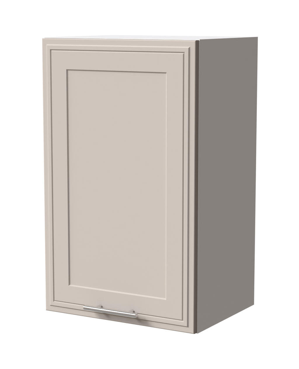 HÄNGESCHRANK Salo W2/45 Weiß / Kaschmir Matt 45 / 32,5 / 72cm - Kaschmir/Weiß, Holz/Holzwerkstoff (45/72/32.5cm) - Feldmann-Wohnen