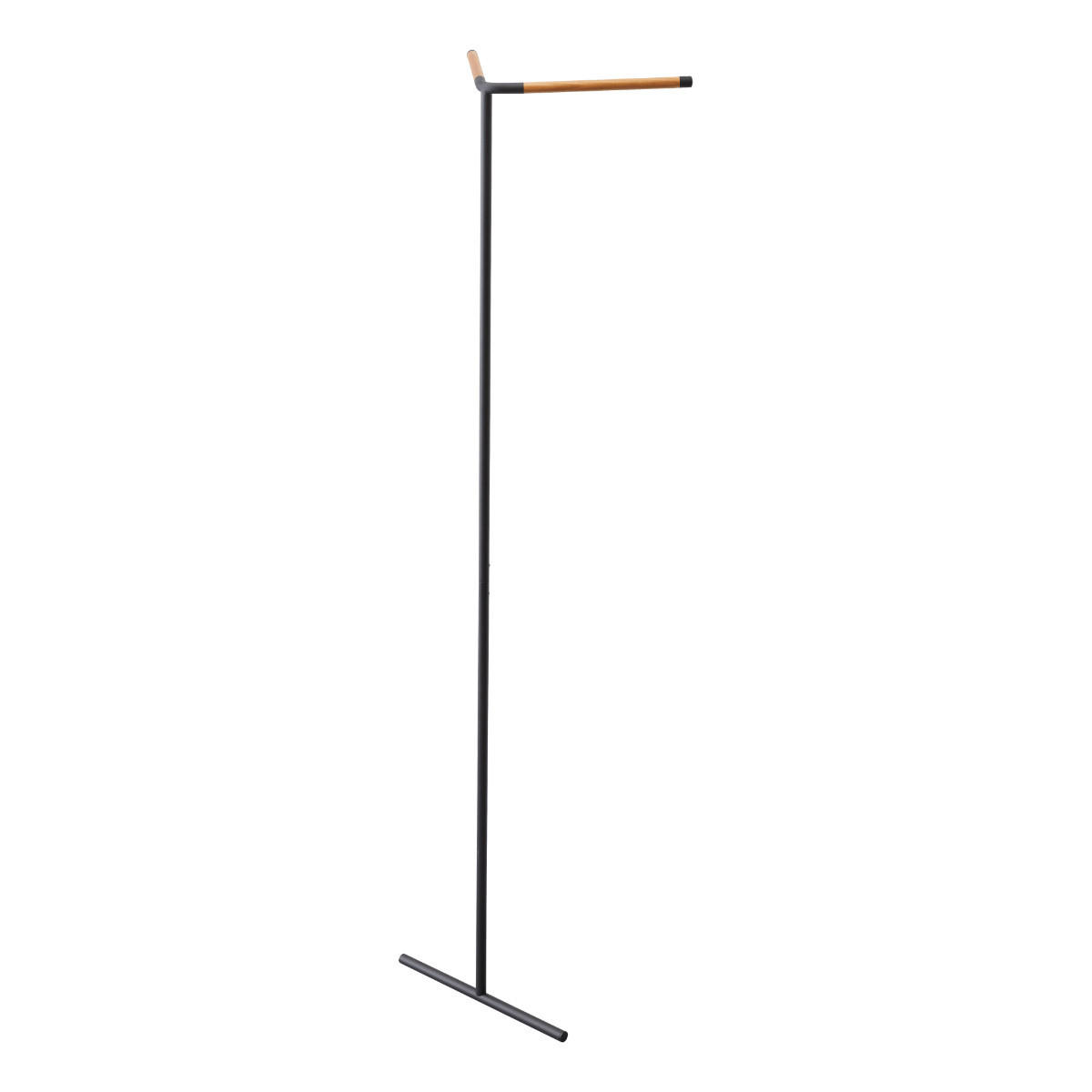 MODERNE Eckgarderobe YAMAZAKI Tower 5551 in Schwarz für Ihr Zuhause - Schwarz, Metall (48.5/160/31.5cm) - Yamazaki