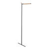 MODERNE Eckgarderobe YAMAZAKI Tower 5551 in Schwarz für Ihr Zuhause - Schwarz, Metall (48.5/160/31.5cm) - Yamazaki