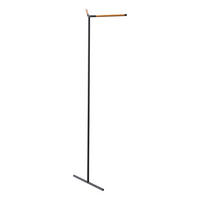 MODERNE Eckgarderobe YAMAZAKI Tower 5551 in Schwarz für Ihr Zuhause - Schwarz, Metall (48.5/160/31.5cm) - Yamazaki