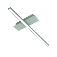 LED-DECKENLEUCHTE - Grün, Metall (2/50/2cm) - Lumicom