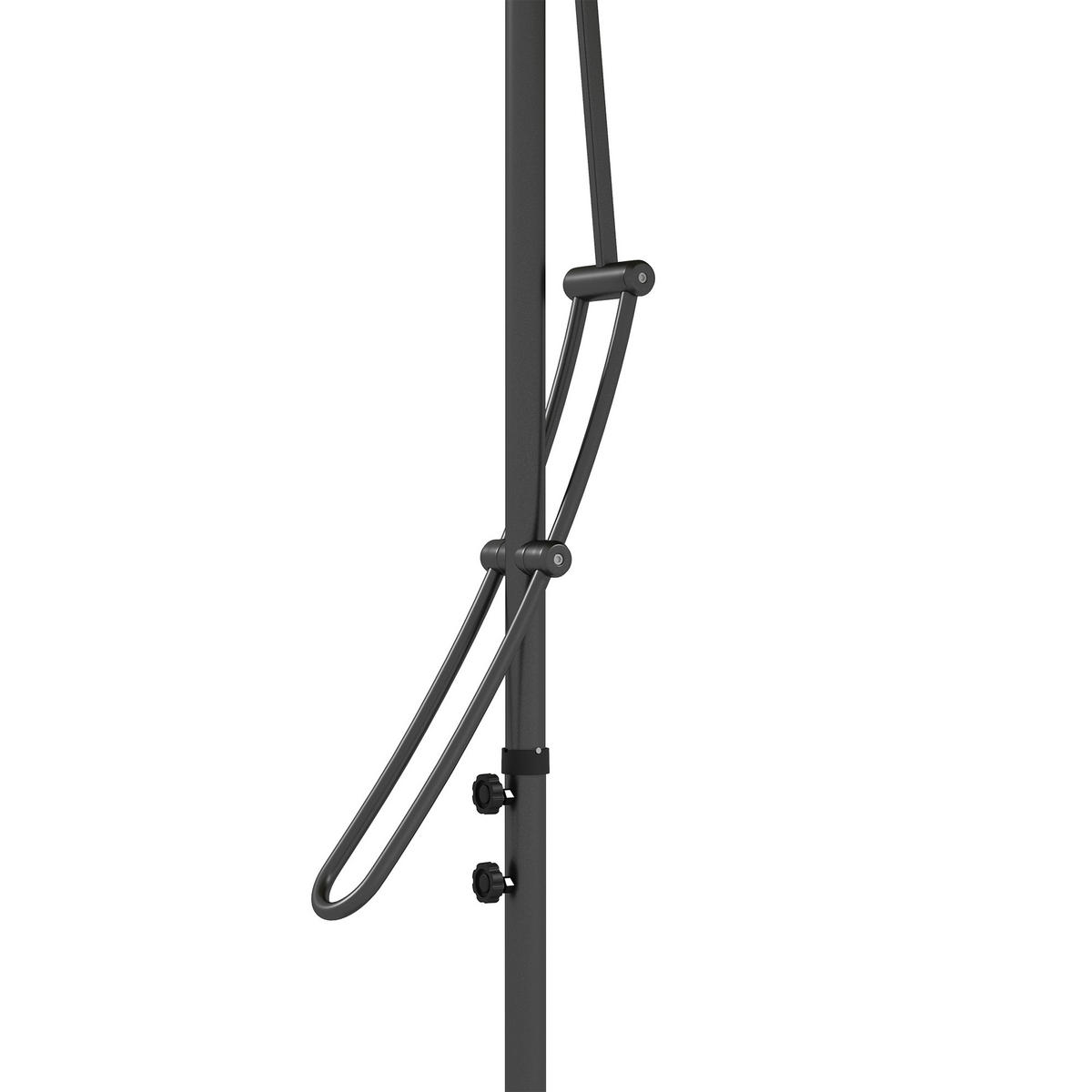 SONNENSCHIRM, Stahl, Polyesterstoff, Blau - Blau, Metall (290/290cm) - Outsunny