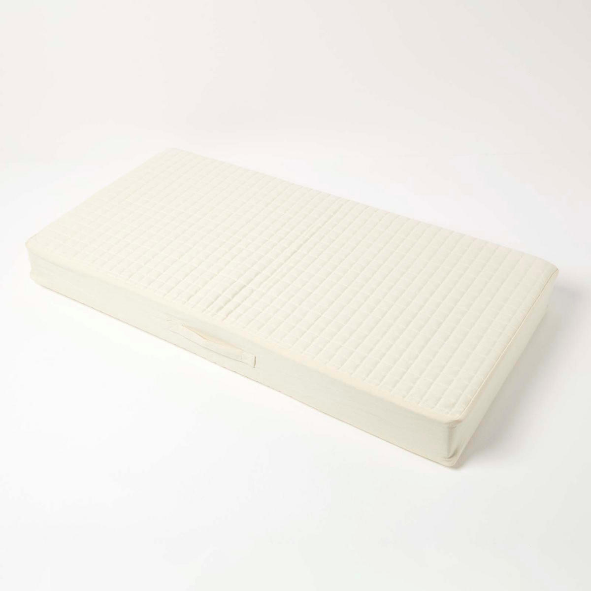 SITZKISSEN-BEZUG für Sofa-Auflage 100/50/10 cm, Baumwolle - Creme, Textil (100/50/10cm) - Homescapes