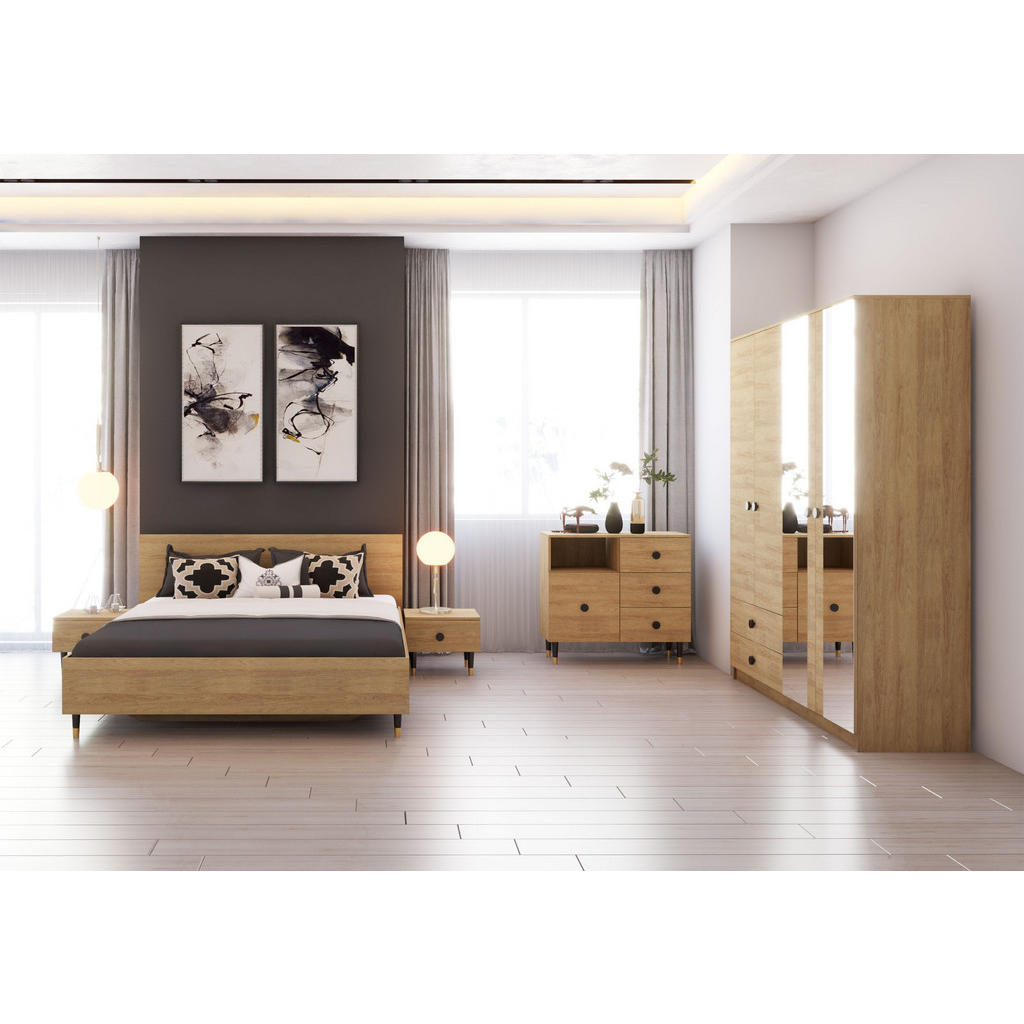 Thumbnail - imoebel24 Kommode, Sonoma Eiche, Holzwerkstoff, 3 Schubladen, Rechteckig, 100x94x42 cm, Wohnzimmer, Kommoden & Sideboard...